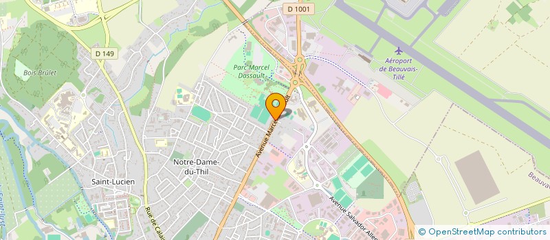 localisation de l'entreprise MH MULTI SERVICES  BEAUVAIS