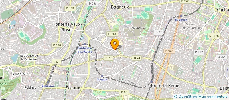 localisation de l'entreprise MH NET à FONTENAY-AUX-ROSES