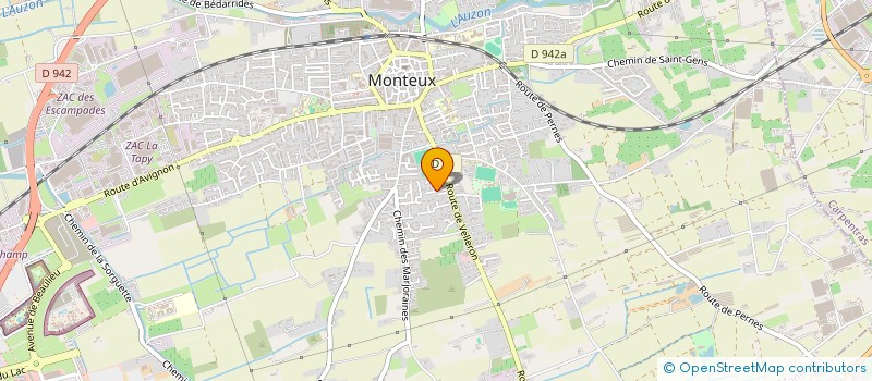 localisation de l'entreprise MH PARTNER  MONTEUX