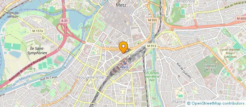 localisation de l'entreprise MH PATISSERIE  METZ