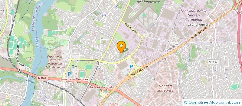 localisation de l'entreprise MH PATRIMOINE  NANTES