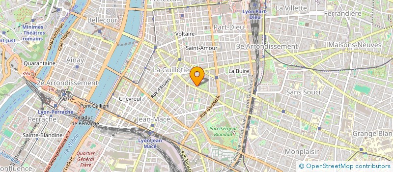 localisation de l'entreprise MH PEINTURE PLUS  LYON