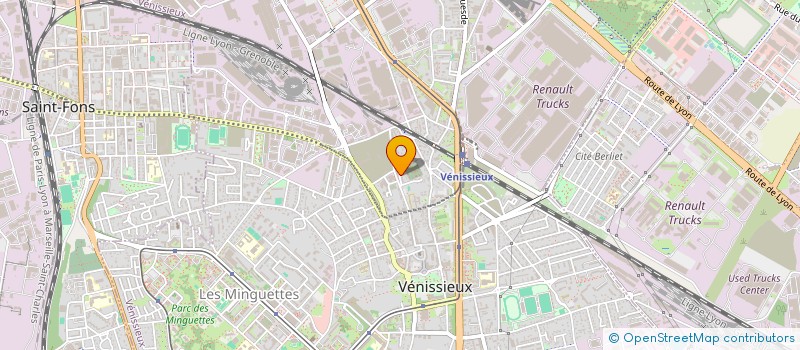 localisation de l'entreprise MH PRESTIGERIDE  VENISSIEUX