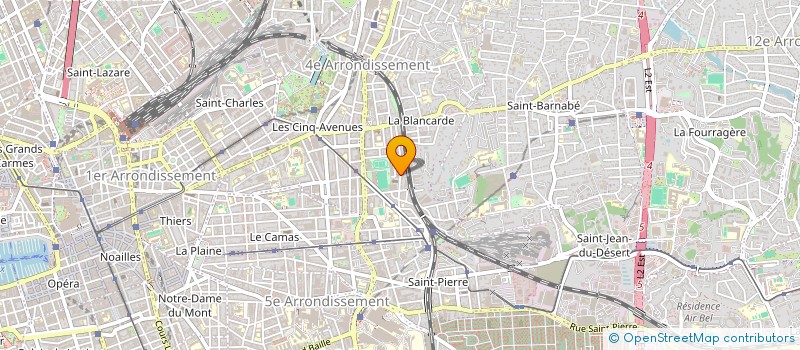 localisation de l'entreprise MH PRODUCTION à MARSEILLE