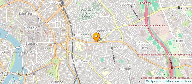localisation de l'entreprise MH PROMOTION à TOULOUSE