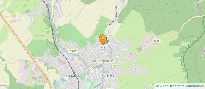 localisation de l'entreprise MH RACING  REICHSHOFFEN