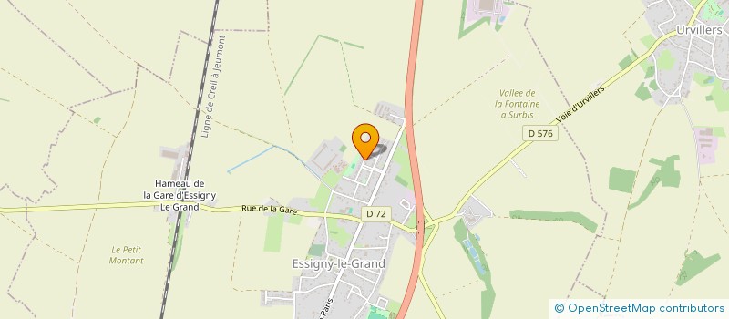 localisation de l'entreprise MH RAVALEMENT à ESSIGNY-LE-GRAND