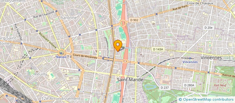 localisation de l'entreprise MH RENOVATION à PARIS