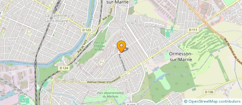 localisation de l'entreprise MH RENOVATION à TREMBLAY-EN-FRANCE