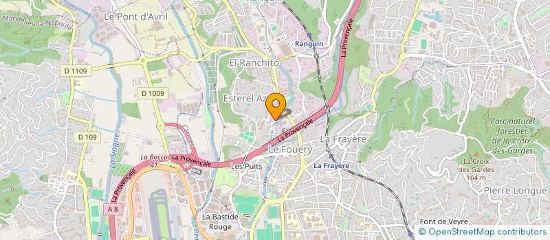 localisation de l'entreprise MH SERVICE à CANNES