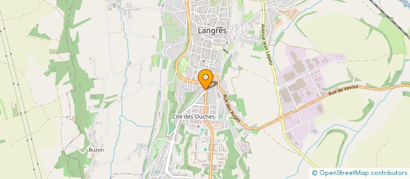 localisation de l'entreprise MH SERVICES 52 à LANGRES
