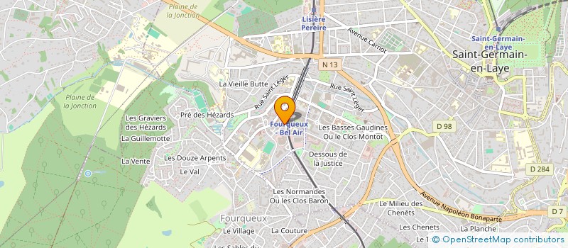 localisation de l'entreprise MH SERVICES CONSULTING  SAINT-GERMAIN-EN-LAYE