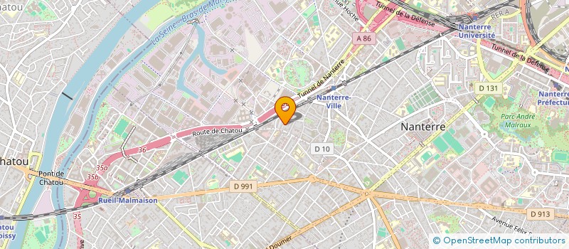 localisation de l'entreprise MH SOLUTION  NANTERRE