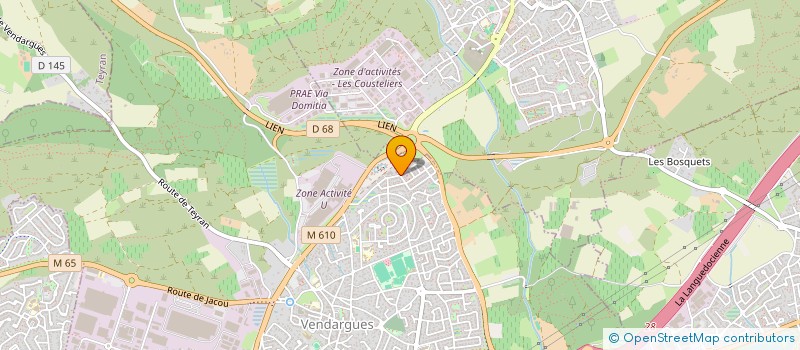 localisation de l'entreprise MH SOLUTIONS IMMO à VENDARGUES