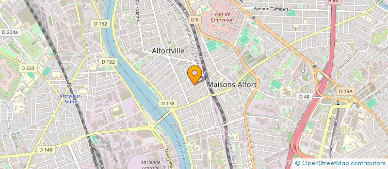 localisation de l'entreprise MH TRANSMED à ALFORTVILLE