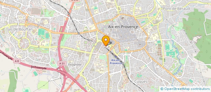localisation de l'entreprise MH UNICONSTRUCTION  AIX-EN-PROVENCE