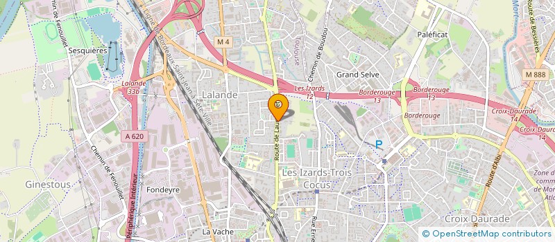 localisation de l'entreprise MH VTC à TOULOUSE