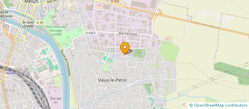 localisation de l'entreprise MH2N à VAUX-LE-PENIL