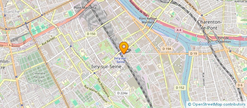 localisation de l'entreprise MH2P à COURBEVOIE