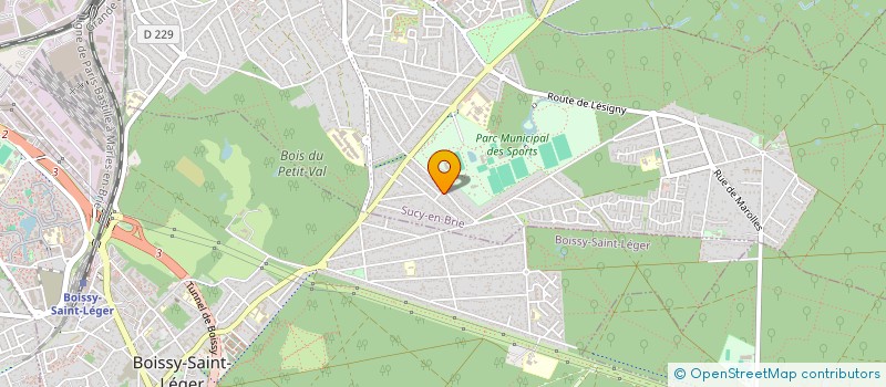 localisation de l'entreprise MH3D CONSULTING  SUCY-EN-BRIE