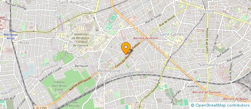 localisation de l'entreprise MH8  BORDEAUX