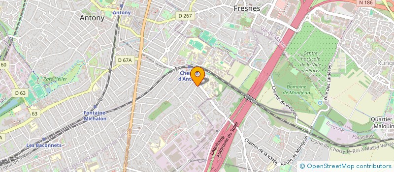 localisation de l'entreprise MHA à ANTONY