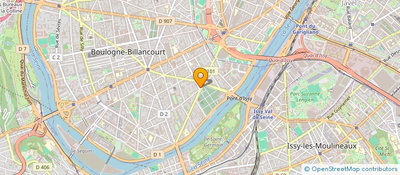 localisation de l'entreprise MHA EVENTS  BOULOGNE-BILLANCOURT