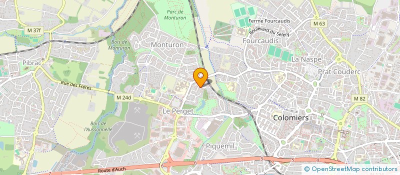 localisation de l'entreprise MHA HOLDING à COLOMIERS
