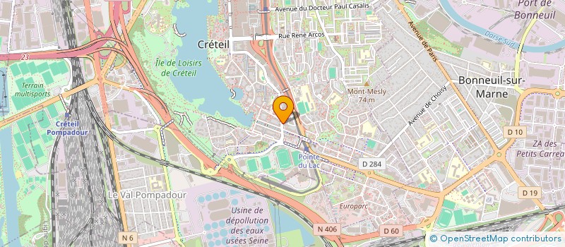 localisation de l'entreprise MHAC SASU à CRETEIL