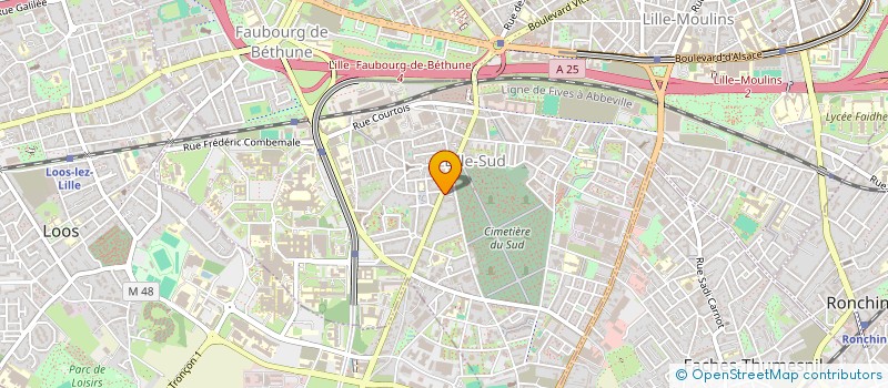 localisation de l'entreprise MHADHBI  LILLE