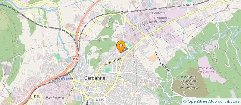 localisation de l'entreprise MHADJALI à GARDANNE