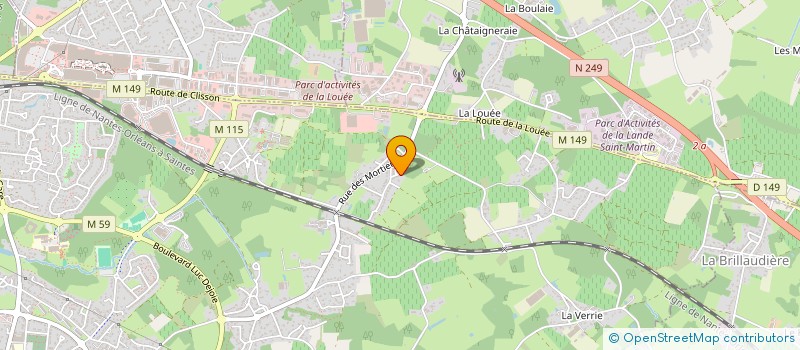 localisation de l'entreprise MHAI AGENCY  VERTOU