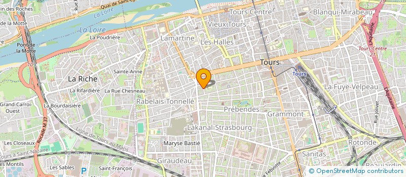 localisation de l'entreprise MHAJ  TOURS