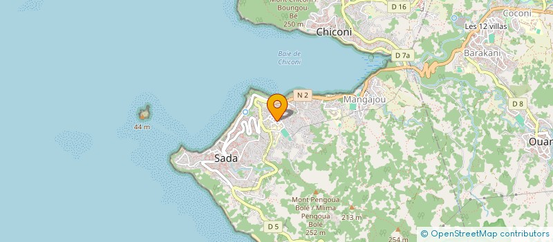 localisation de l'entreprise MHAJU à SADA
