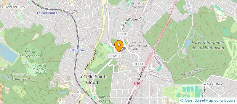 localisation de l'entreprise MHAM  BOUGIVAL