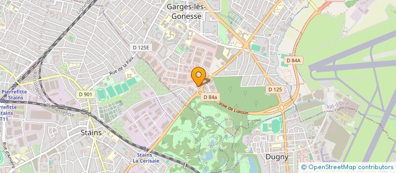 localisation de l'entreprise MHAM SERVICES  GARGES-LES-GONESSE