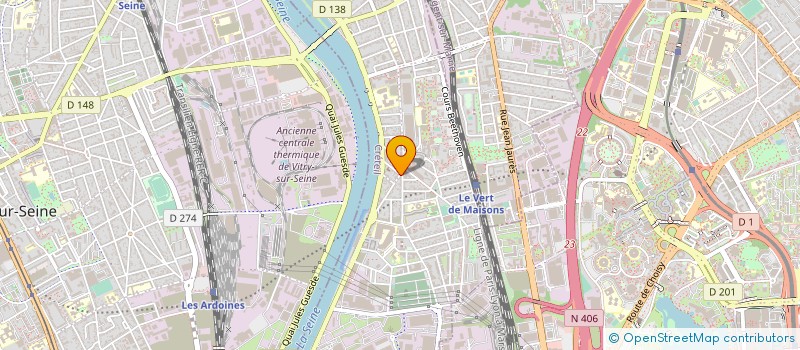localisation de l'entreprise MHAOUNE ASSET MANAGEMENT à ALFORTVILLE