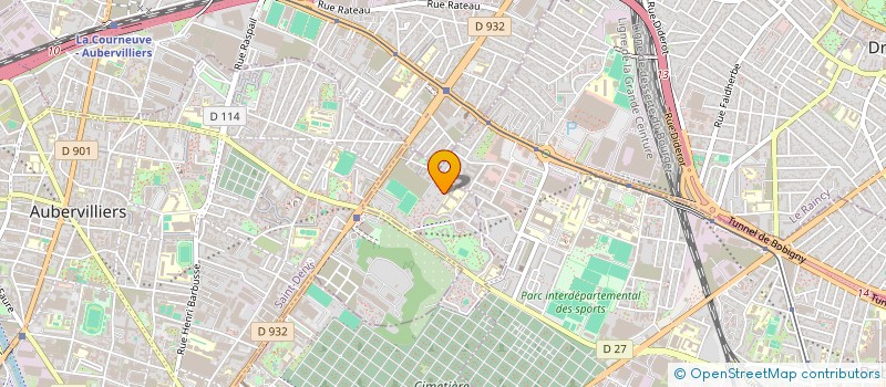 localisation de l'entreprise MHAS TRANSPORTS  PANTIN