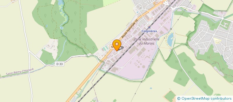 localisation de l'entreprise MHB AUTO 78  COIGNIERES