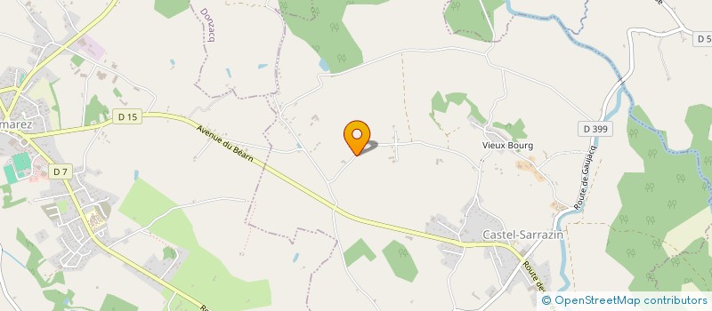 localisation de l'entreprise MHB DISTRIBUTION  SAINT-PAUL-LES-DAX