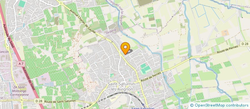 localisation de l'entreprise MHBR à SAINT-SATURNIN-LES-AVIGNON