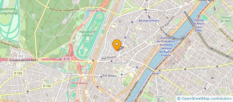 localisation de l'entreprise MHBS IMMOBILIER  PARIS