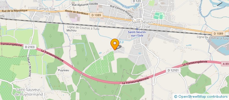 localisation de l'entreprise MHC  SAINT-SEURIN-SUR-L'ISLE