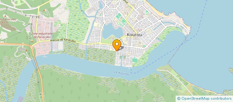 localisation de l'entreprise MHC à KOUROU