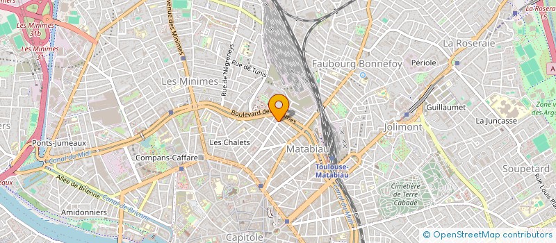 localisation de l'entreprise MHC CONSTRUCTION à TOULOUSE