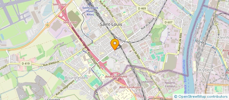 localisation de l'entreprise MHC FERMETURES à SAINT-LOUIS