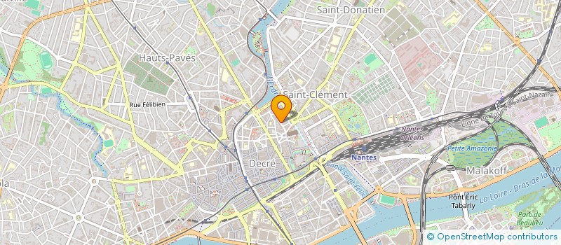 localisation de l'entreprise MHC FRANKLIN à NANTES