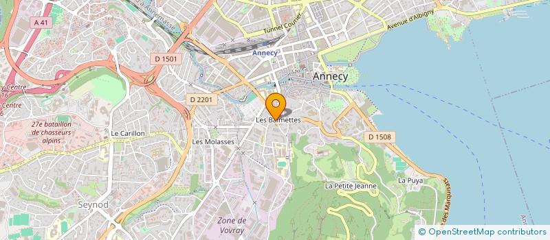 localisation de l'entreprise MHC-MK à ANNECY