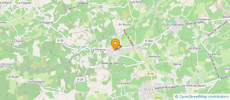 localisation de l'entreprise MHCN  SALLES-ARBUISSONNAS-EN-BEAUJOLAIS