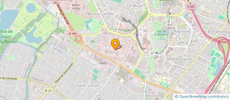 localisation de l'entreprise MHCOMM à TOULOUSE